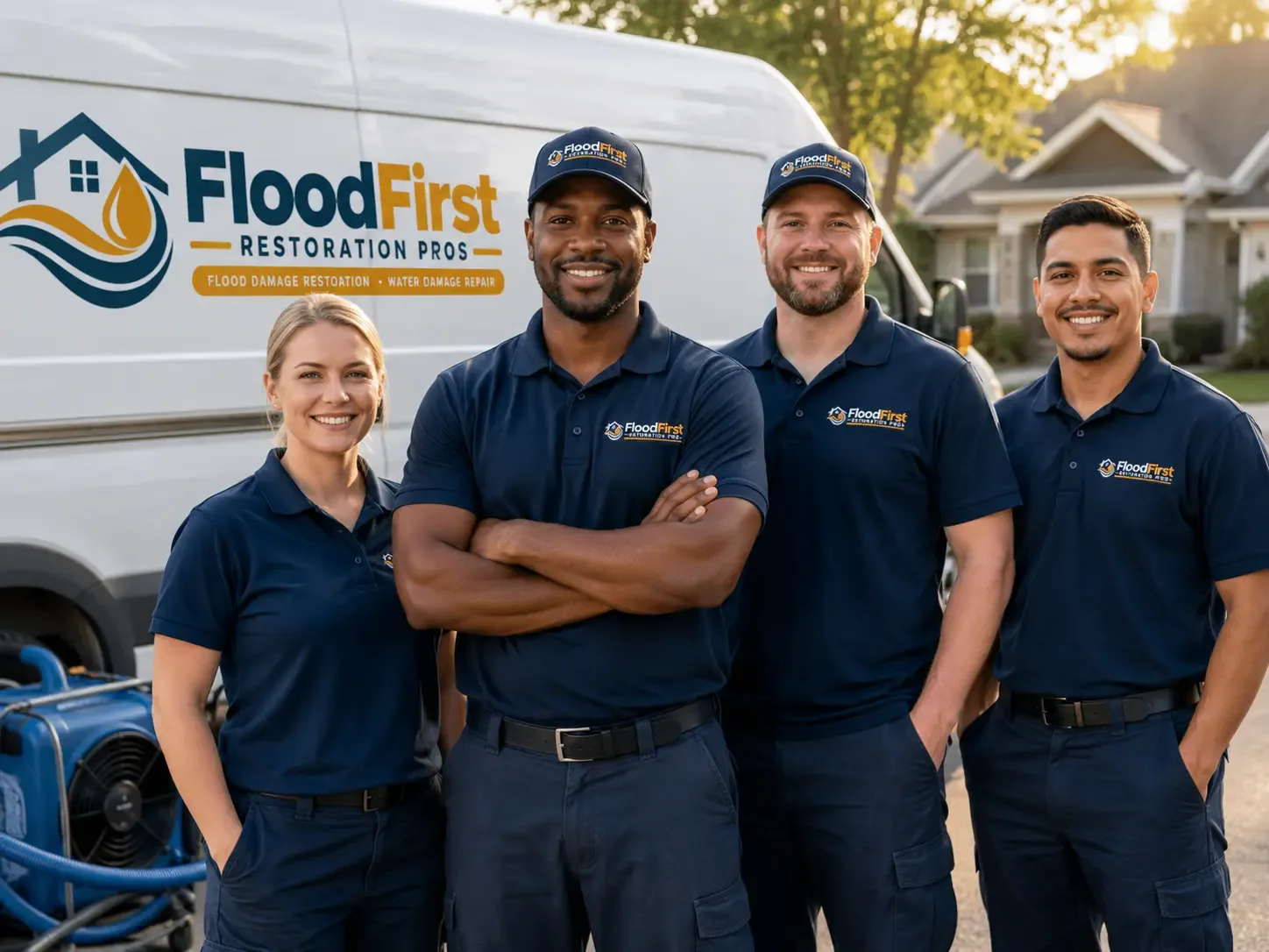 Flood Damage Restoration company in Rhodesdale, MD
